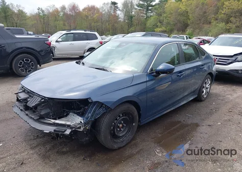 2025 Honda Civic Lx from USA, damaged, VIN 2HGFE2F23SH548056